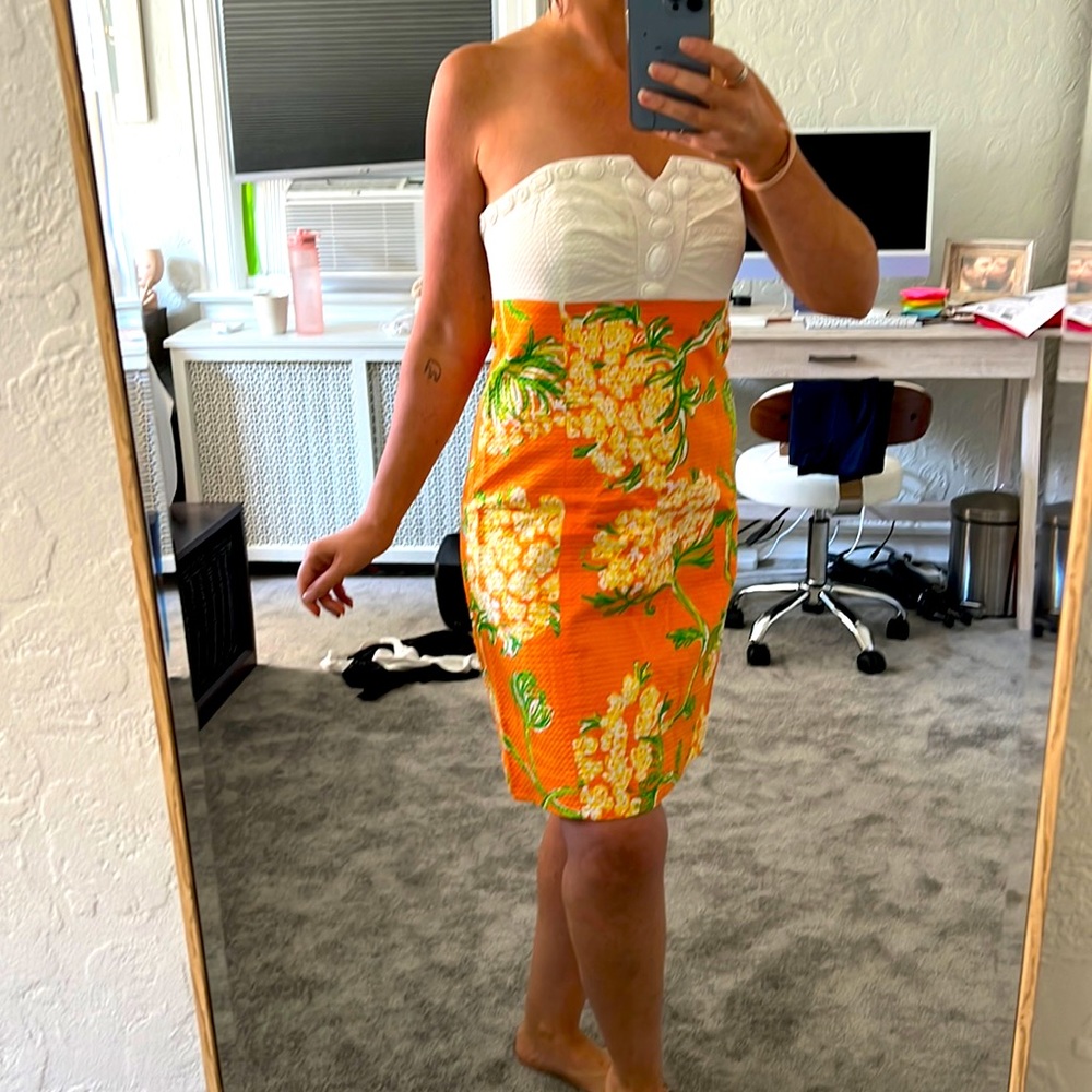 Lilly Pulitzer dress sz2 - Picture 2 of 10